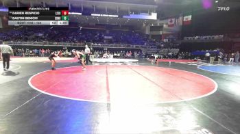 120 lbs Champ. Round 1 - Dalton Benicki, Sonora vs Darien Respicio, Lincoln (Stockton)