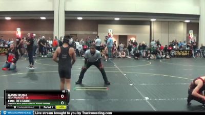 82 lbs Round 3 (6 Team) - Gavin Rush, Team Palmetto vs Eric Delgado, Contenders Wrestling Academy Green