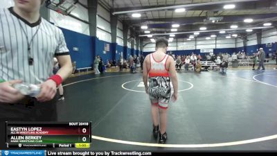 108-121 lbs Round 3 - Allen Berkey, Hawk Wrestling Club vs Eastyn Lopez, All In Wrestling Academy