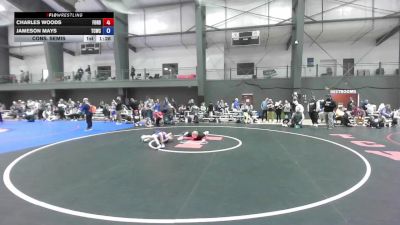 U10 FS - 71 lbs Cons. Semis - Charles Woods, FordDynastyWrestlingClub vs Jameson Mays, Twin City Wrestling Club