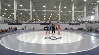 130 lbs Claire Lancaster, Oklahoma vs Ellianna Campos, New Mexico