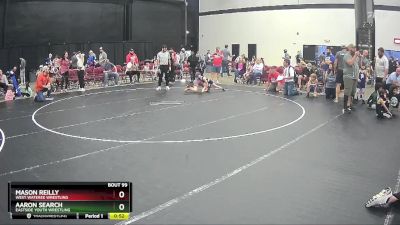 67 lbs Round 5 - Aaron Search, Eastside Youth Wrestling vs Mason Reilly, West Wateree Wrestling