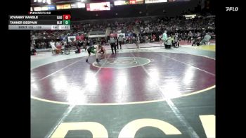 138 lbs Champ. Round 1 - Jovanny Rangle, Elko vs Tanner Despain, Blackfoot