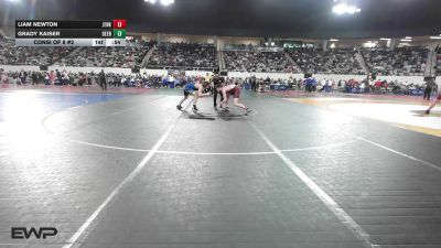 138 lbs Consi Of 8 #2 - Liam Newton, Jenks vs Grady Kaiser, Deer Creek Wrestling