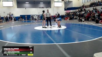 126G Champ. Round 1 - Lily Groundwater, Colony High School vs Sequoia Plummer, Palmer High School