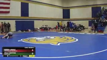 197 lbs Cons. Round 2 - Cruz Henton, Castleton vs Derek Liddle, Shenandoah University
