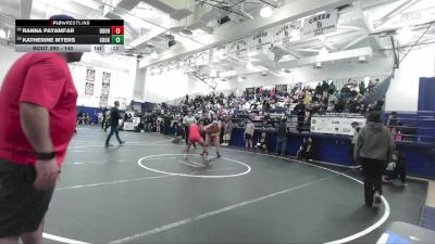 140 lbs Cons. Round 2 - Ranna Payamfar, Redondo Union vs Katherine Myers, Charter Oak