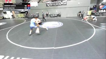 150 lbs Cons. Round 2 - Andrew Garcia, V7 Wrestling Club vs David Nguyen, El Camino SSF High School Wrestling