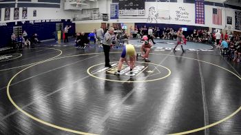 215 lbs Champ. Round 1 - Ethan Bobak, Central Cambria Hs vs Aaron Ruffalo, Avella Area Hs