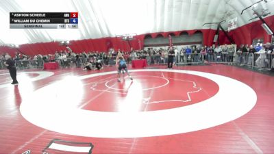 132 lbs Semifinal - Ashton Scheele, Askren Wrestling Academy vs William Du Chemin, B.A.M. Training Center