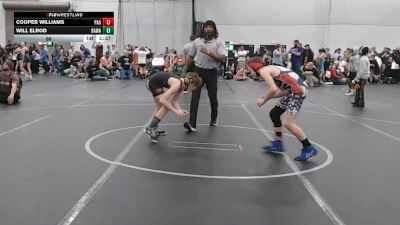 96 lbs Placement (4 Team) - Will Elrod, Broad Axe WA Green vs Cooper Williams, PA Gold