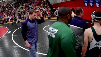 145 lbs Champ. Round 1 - Joseph Murphy, Pine-Richland Hs vs Josue Martinez, Valley Hs