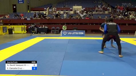 Nicholas David Vasquez III vs Eduardo Cancela Cruz 2024 Pan IBJJF Jiu-Jitsu No-Gi Championship