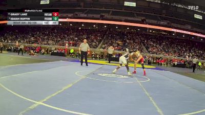 D2-106 lbs Cons. Semi - Isaiah Ruffin, Ypsilanti Community vs Grady Lanz, Portland