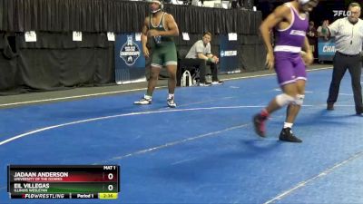 197 lbs Cons. Round 1 - Jadaan Anderson, University Of The Ozarks vs Eil Villegas, Illinois Wesleyan