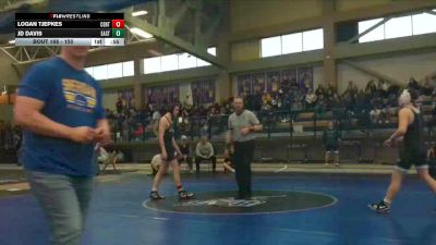 150 lbs Cons. Round 3 - Logan Tjepkes, Central vs JD Davis, Cheyenne East