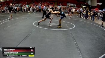 88-92 lbs Round 2 - Austin Buerger, Pursuit Wrestling vs William Dies, Brecksville