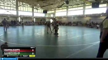 106 lbs Round 3 (4 Team) - Julianna Ocampo, Hillbilly Hamster Mafia vs Elizabeth Dollar, Indiana INFERNO BLACK