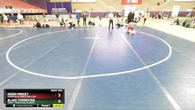 126 lbs Cons. Round 3 - Blake Forrester, Sebolt Wrestling Academy vs Aiden Mincey, SOARR Elite Wrestling Club