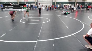 168-184 lbs Cons. Round 3 - Leslie Garcia, GI Legacy Girls Wrestling Club vs Riley Torres, Sedgwick County