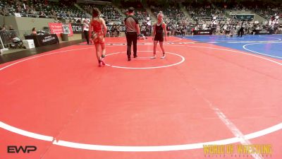 102 lbs Round Of 16 - Maisyn Lott, Bison Takedown Club vs Adalynn Gerrard, Evanston Elite Wrestling