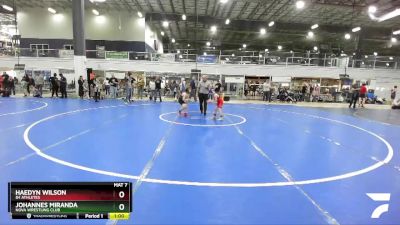 60 lbs Cons. Round 2 - Johannes Miranda, NOVA Wrestling Club vs Haedyn Wilson, 84 Athletes