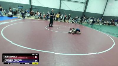 82 lbs Round 2 - Austyn Peck, White River Hornets Wrestling Club vs Peerless Portrey, Big Cat Wrestling Club