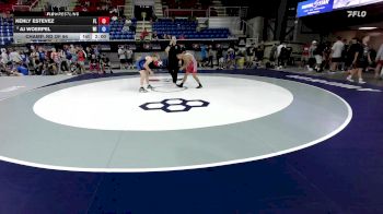 100 lbs Champ. Rd Of 64 - Kenly Estevez, FL vs AJ Woerpel, WI