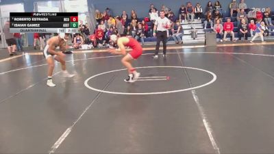 125 lbs Quarterfinal - Roberto Estrada, Western Colorado University vs Isaiah Gamez, Adams State