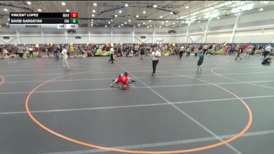 105 lbs Round 1 - Vincent Lopez, Unattached vs David Sargsyan, Unattached