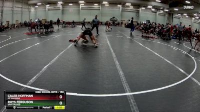 150 lbs Cons. Round 2 - Rhys Ferguson, Unattached vs Caleb Hoffman, Mt Asassins