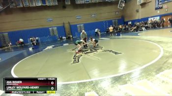 145lbs Champ. Round 2 - Linley Wolfard-Henry, Klahowya (Girls) vs Ava Risner, Kelso (Girls)