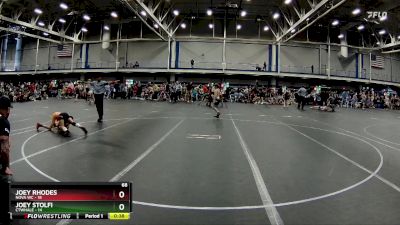 68 lbs Round 1 (10 Team) - Joey Rhodes, NOVA WC vs Joey Stolfi, CTWHALE