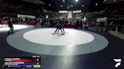 106 lbs Champ. Round 1 - Mason Deguzman, Castro Valley High School Wrestling vs Diego Cortes, Revival School Of Wrestling