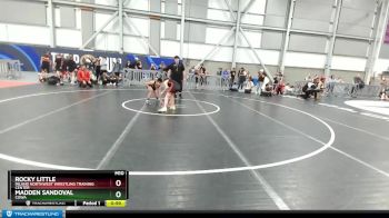 102 lbs Quarterfinal - Madden Sandoval, COWA vs Rocky Little, Inland Northwest Wrestling Training Center
