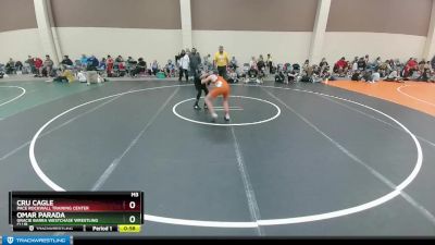 109-111 lbs Round 2 - Cru Cagle, Pace Rockwall Training Center vs Omar Parada, Gracie Barra Westchase Wrestling Club