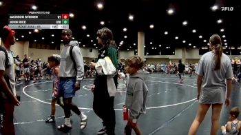65 lbs Cons. Round 2 - John Rice, Riverdale Youth Wrestling vs Jackson Steiner, Well Trained