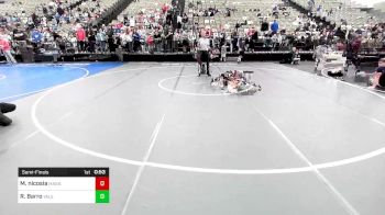 58-M lbs Semifinal - Michael Nicosia, Mat Assassins vs Ronin Barro, Yale Street