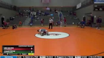 140 lbs Championship Bracket - Conor Payne, Boyd Buchanan vs Joe Galvan, Homewood HS