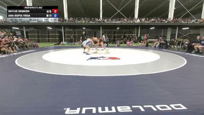 135 lbs Skylie Semken, Arizona Black vs Ana Sofia Vega, Michigan