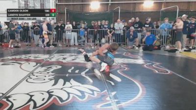 140 lbs Rr Rnd 1 - Camden Olson, Tdwc vs Landyn Shaffer, Gorilla Grapplers