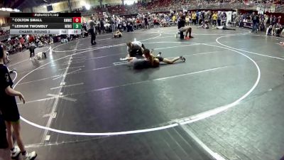 75 lbs Champ. Round 2 - Colton Small, Kearney MatCats Wrestling Club vs Leihum Twombly, Nebraska Elite Wrestling Club