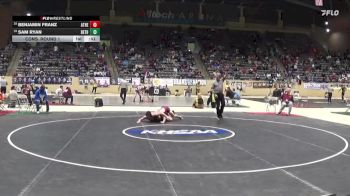 132 lbs Cons. Round 1 - Benjamin Franz, Atherton vs Sam Ryan, Bethlehem