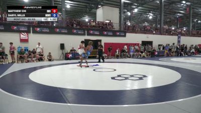 65 kg Cons. Rd Of 64 - Matthew Chi, Ranger Wrestling Club vs Daryl Mills, Missouri Baptist Wrestling Club