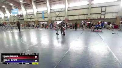 56 lbs Quarterfinal - Isaiah Phillips, AK vs Dillon Sweat, MT