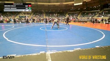 120 lbs 3rd Place - Melissa Gallo, Gladiator Wrestling Club vs Lennox Gebara, Greater Heights Wrestling