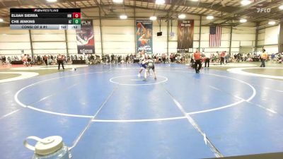 126 lbs Consi Of 8 #1 - Elijah Sierra, NM vs Che Jenkins, AZ