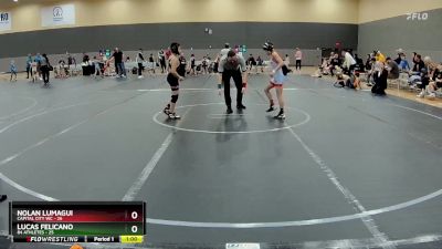 80 lbs Round 6 (10 Team) - Lucas Felicano, 84 Athletes vs Nolan Lumagui, Capital City WC