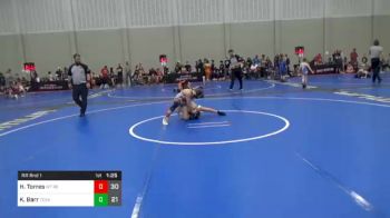 102 lbs Prelims - Hunter Torres, Whitted Trained Red vs Kale Barr, Team Texas