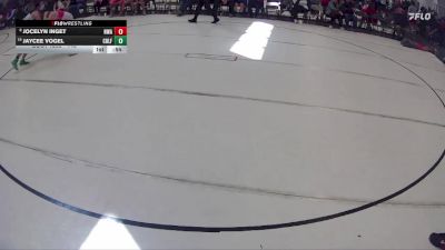 148 lbs Cons. Round 3 - Jocelyn Inget, Nebraska Wrestling Academy vs Jaycee Vogel, Ansley Litchfield Ladies